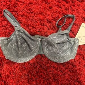 Chantelle Charcoal Lace Bra